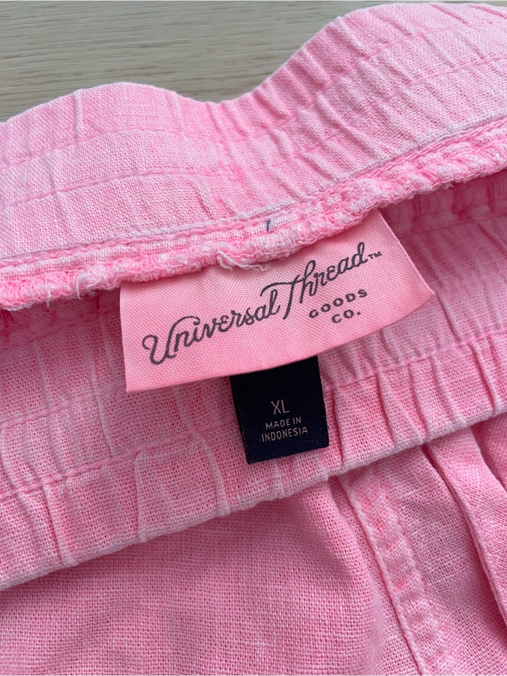 Universal Thread Pink Drawstring Shorts - Picture 3 of 4
